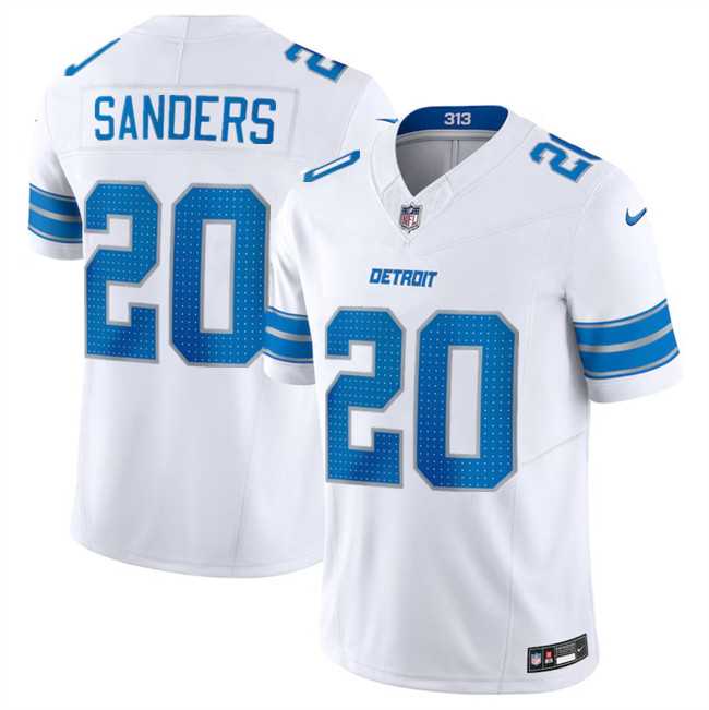 Men & Women & Youth Detroit Lions #20 Barry Sanders White 2024 F.U.S.E. Vapor Limited Stitched Jersey->green bay packers->NFL Jersey